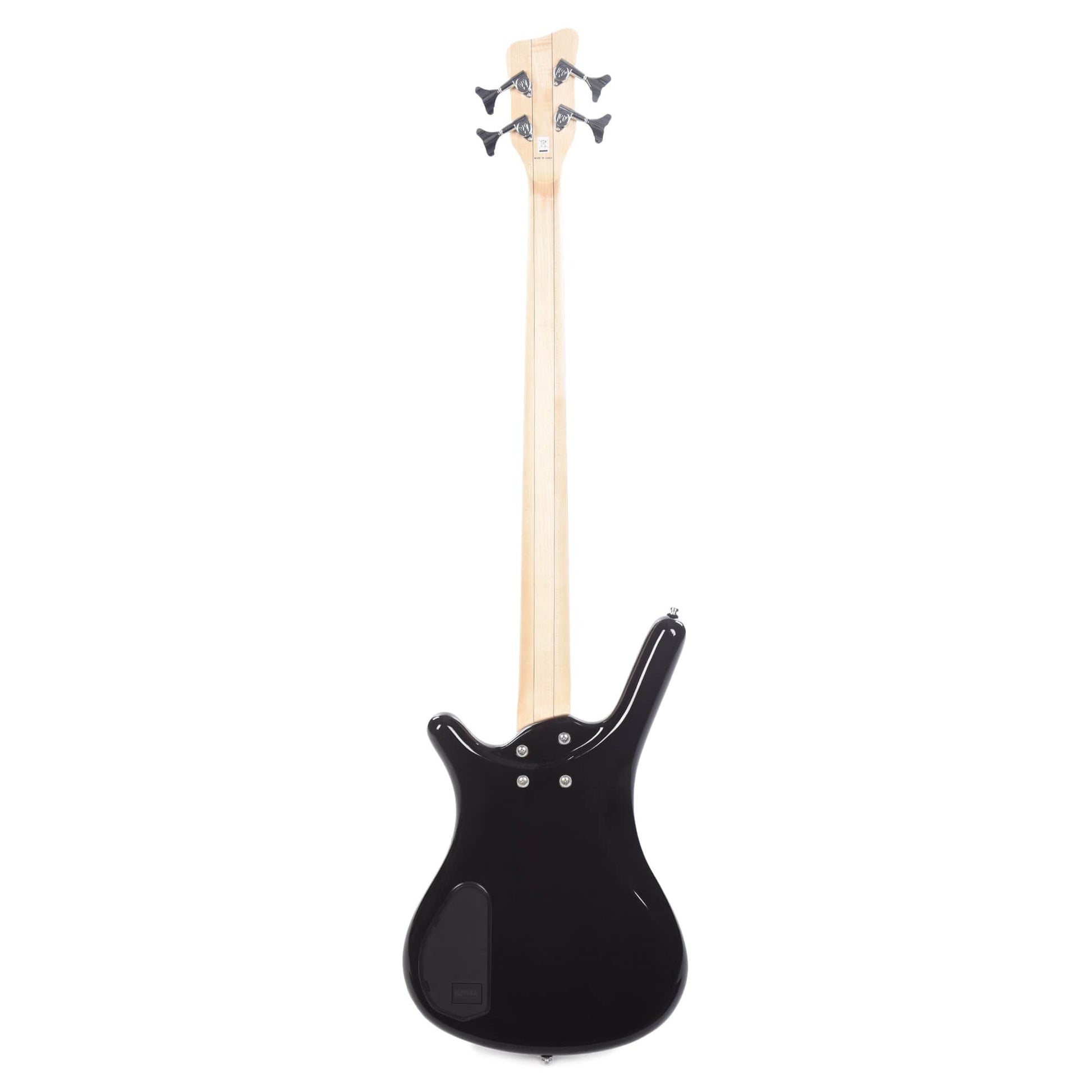 Warwick RockBass Corvette Basic Solid Black High Polish Bass Guitars / 4-String