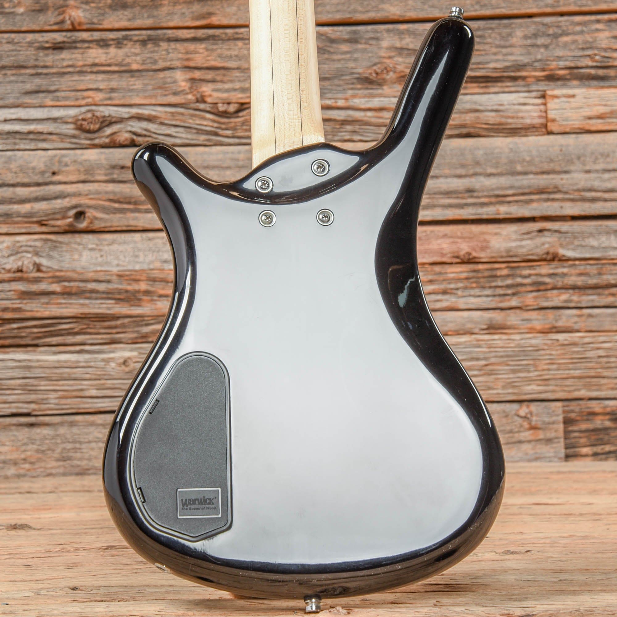 Warwick RockBass Corvette Basic Solid Black High Polish – Chicago