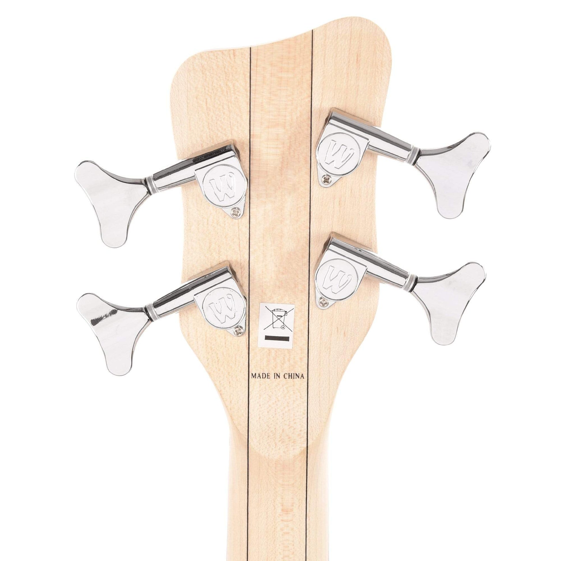 Warwick RockBass Streamer Standard Nirvana Black Transparent Satin Bass Guitars / 4-String