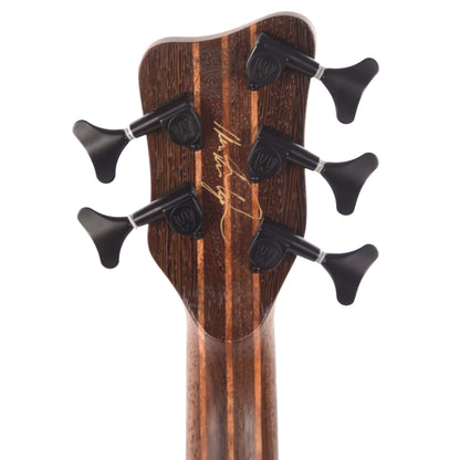 Warwick 2022 Limited Edition Pro Series 5-String Streamette BO Special Amber Transparent Satin Bass Guitars / 5-String or More