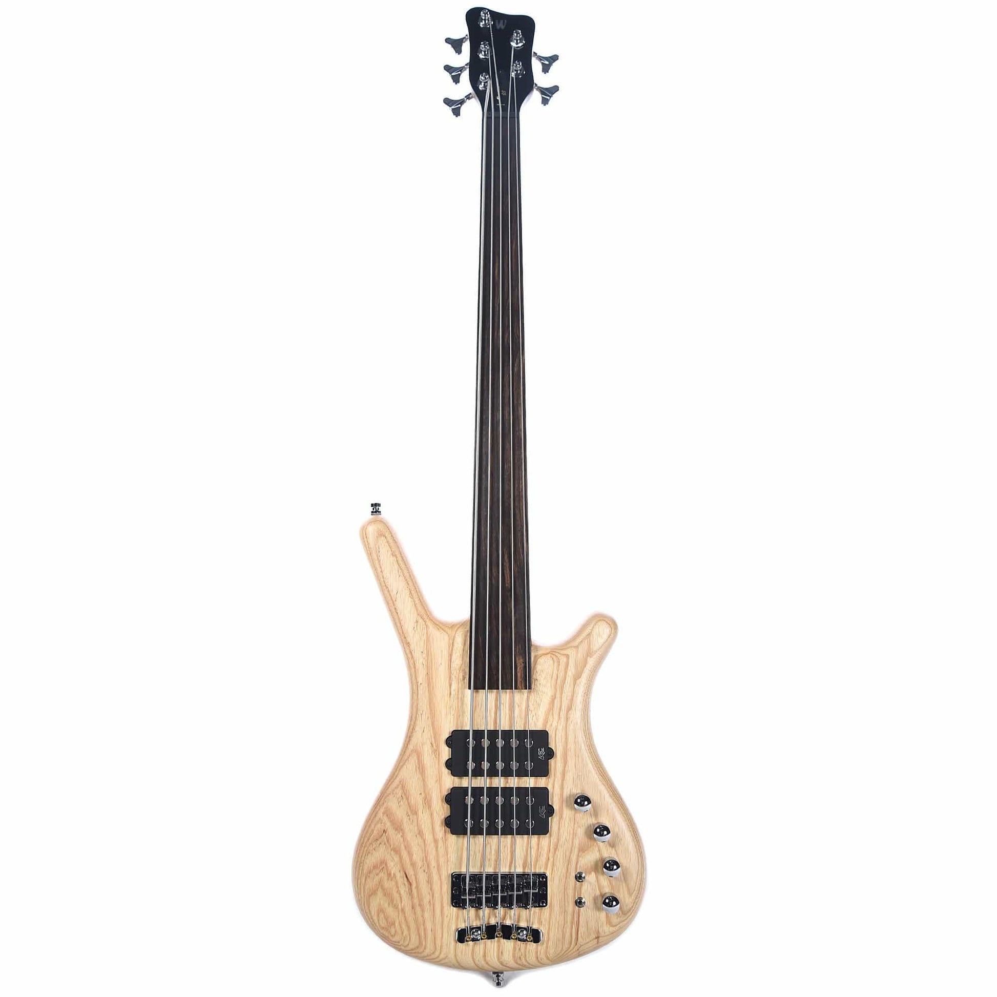 Warwick Pro Series Corvette $$ 5 String Fretless Swamp Ash Natural Satin w/Gig Bag Bass Guitars / 5-String or More