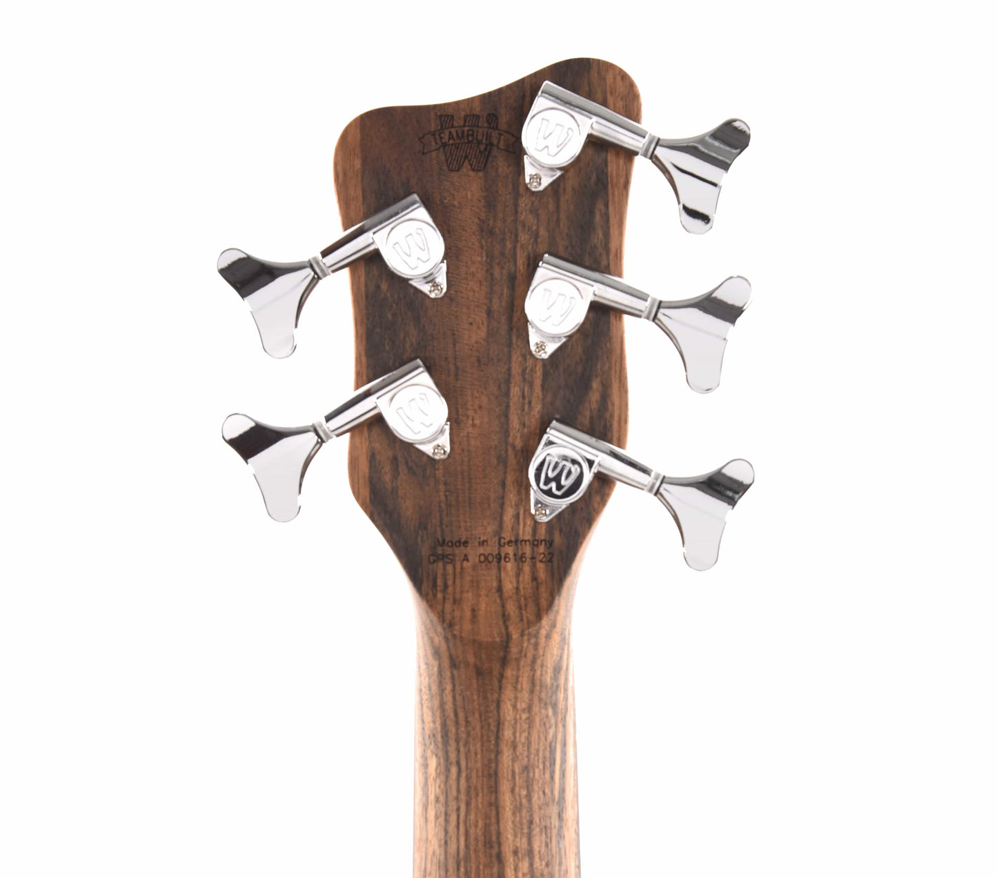 Warwick Pro Series Corvette Standard 5-String Active Bubinga Natural Transparent Satin Bass Guitars / 5-String or More