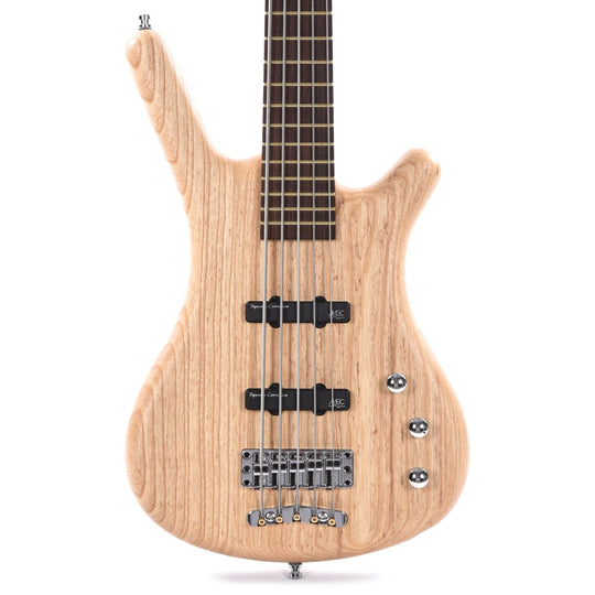 Warwick Pro Series Corvette Standard 5-String Natural Transparent Satin Passive Bass Guitars / 5-String or More