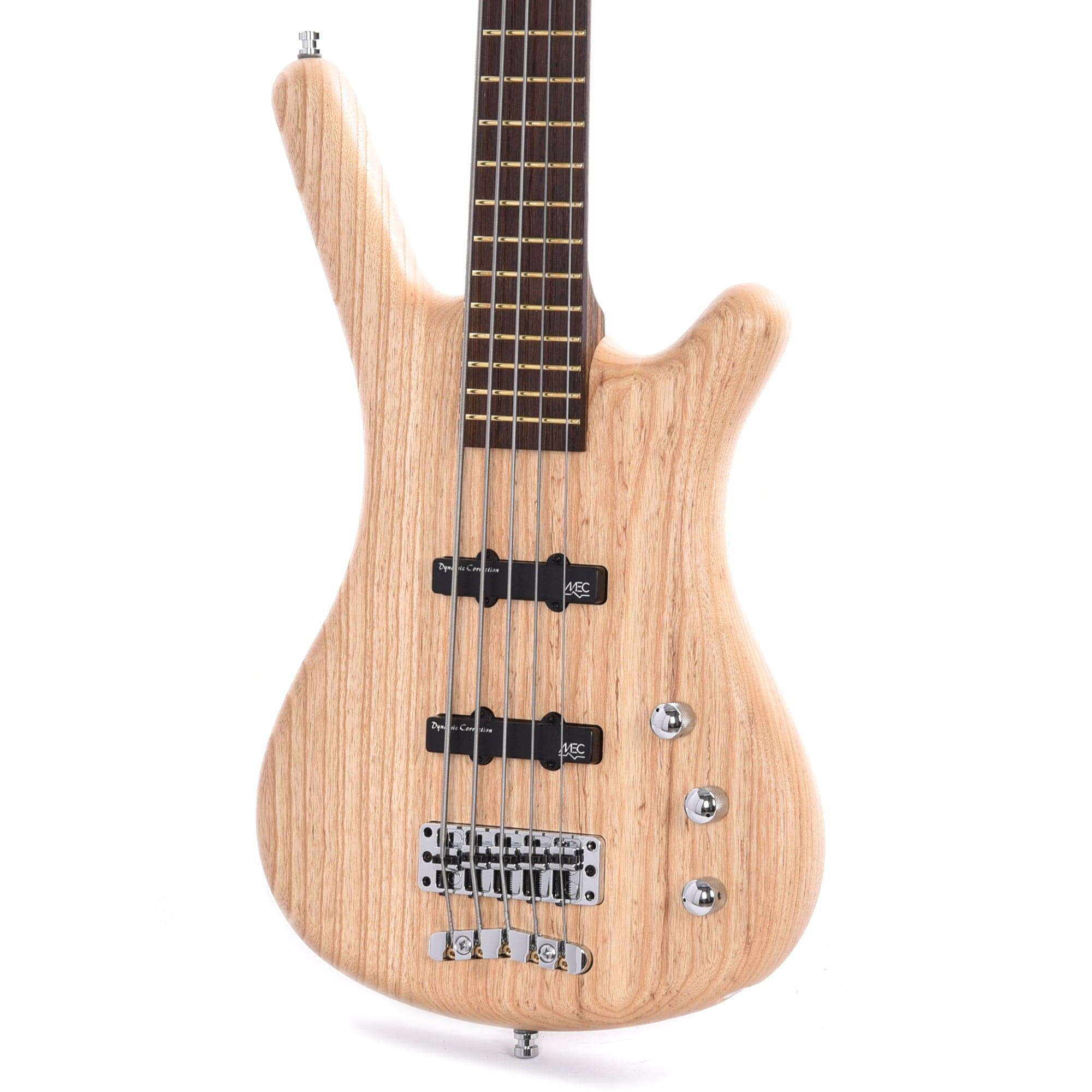 Warwick Pro Series Corvette Standard 5-String Natural Transparent Satin Passive Bass Guitars / 5-String or More