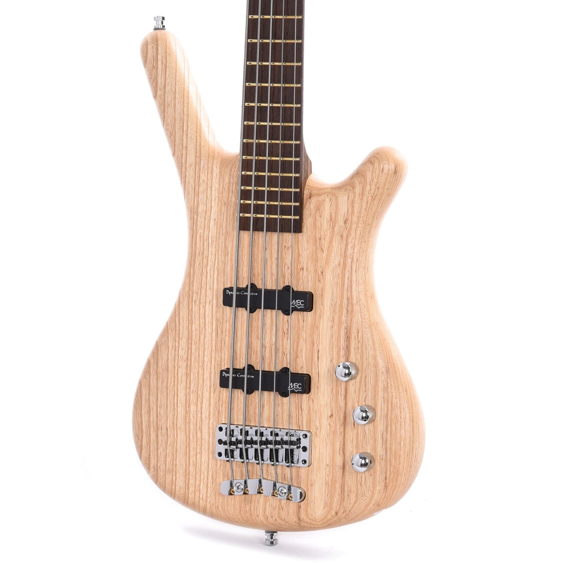 Warwick Pro Series Corvette Standard 5-String Natural Transparent Satin Passive Bass Guitars / 5-String or More