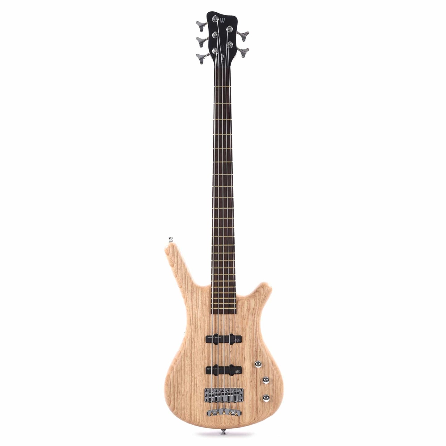 Warwick Pro Series Corvette Standard 5-String Natural Transparent Satin Passive Bass Guitars / 5-String or More