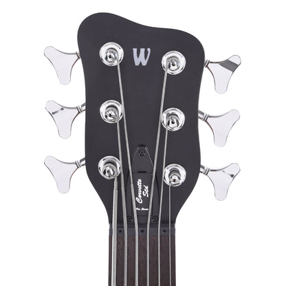 Warwick Pro Series Corvette Standard 6-String Active Ash Natural Transparent Satin Bass Guitars / 5-String or More