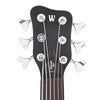 Warwick Pro Series Corvette Standard 6-String Active Bubinga Natural Transparent Satin Fretless Bass Guitars / 5-String or More