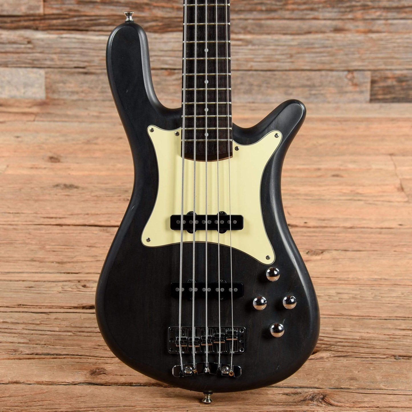 Warwick Pro Series Streamer CV 5 Nirvana Black Transparent Satin 2015 Bass Guitars / 5-String or More