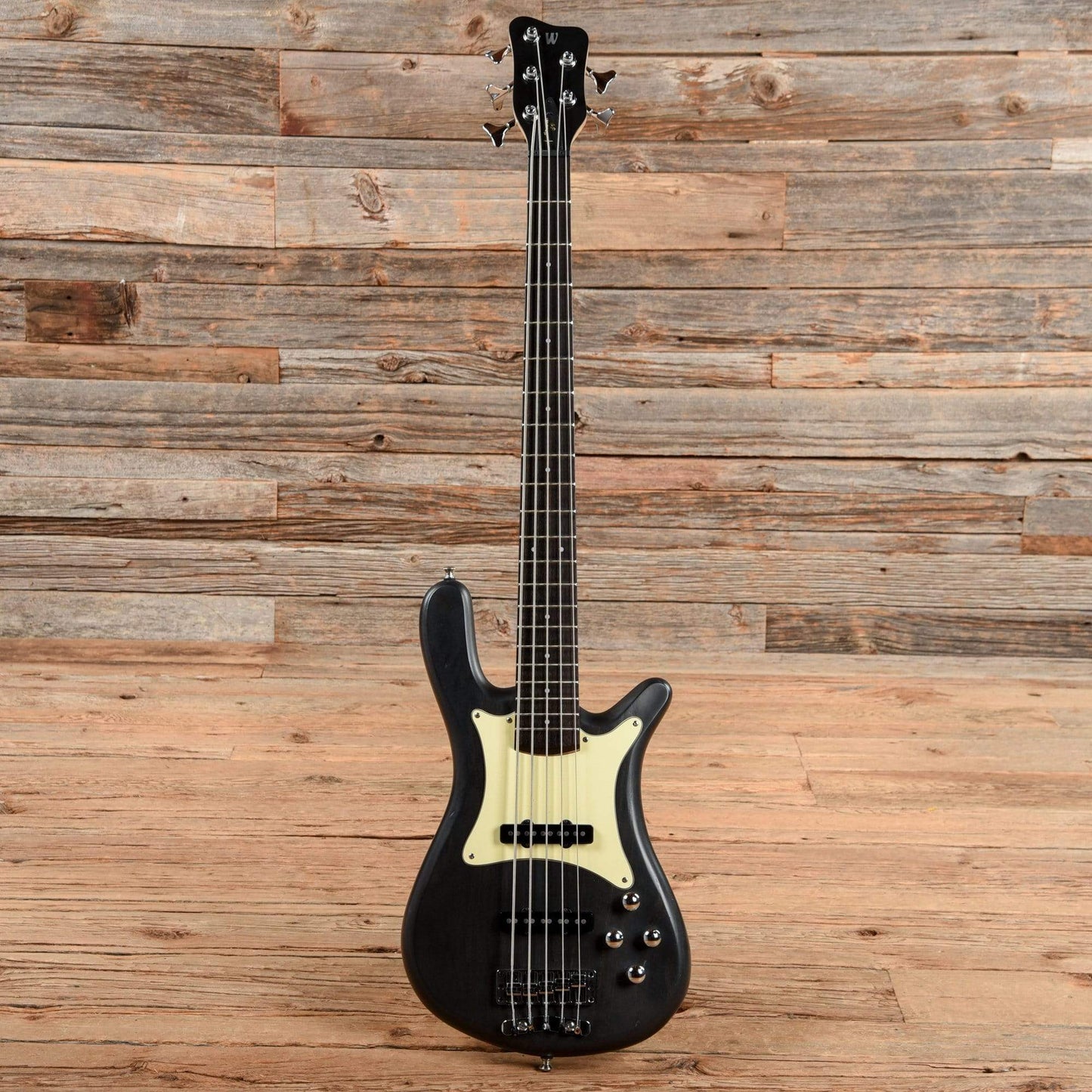 Warwick Pro Series Streamer CV 5 Nirvana Black Transparent Satin 2015 Bass Guitars / 5-String or More