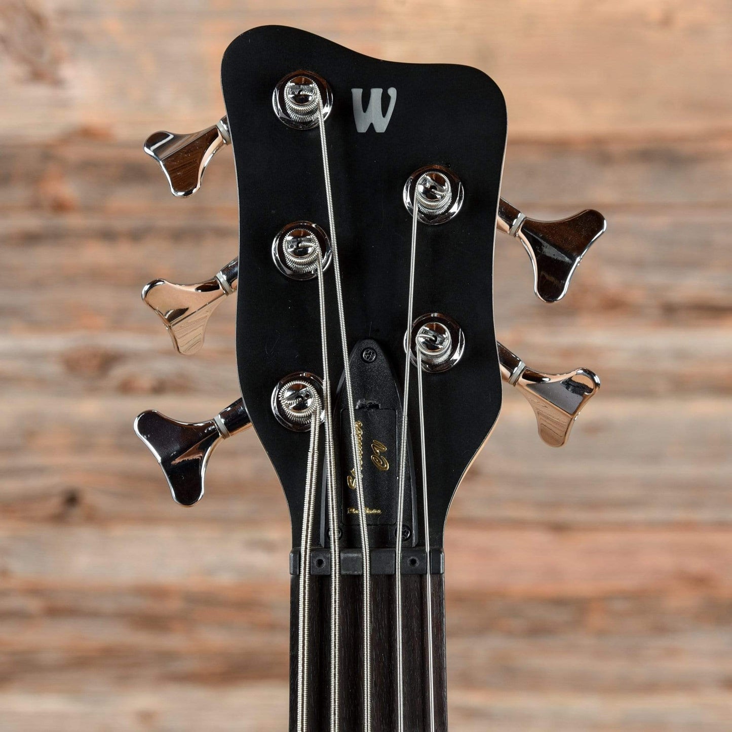 Warwick Pro Series Streamer CV 5 Nirvana Black Transparent Satin 2015 Bass Guitars / 5-String or More