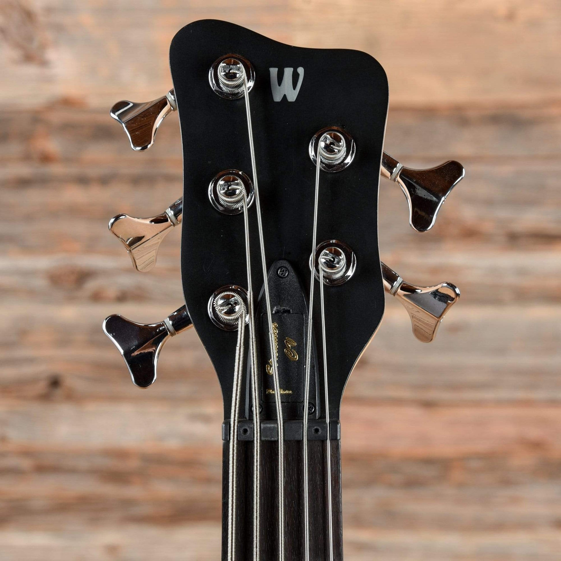 Warwick Pro Series Streamer CV 5 Nirvana Black Transparent Satin 2015 Bass Guitars / 5-String or More