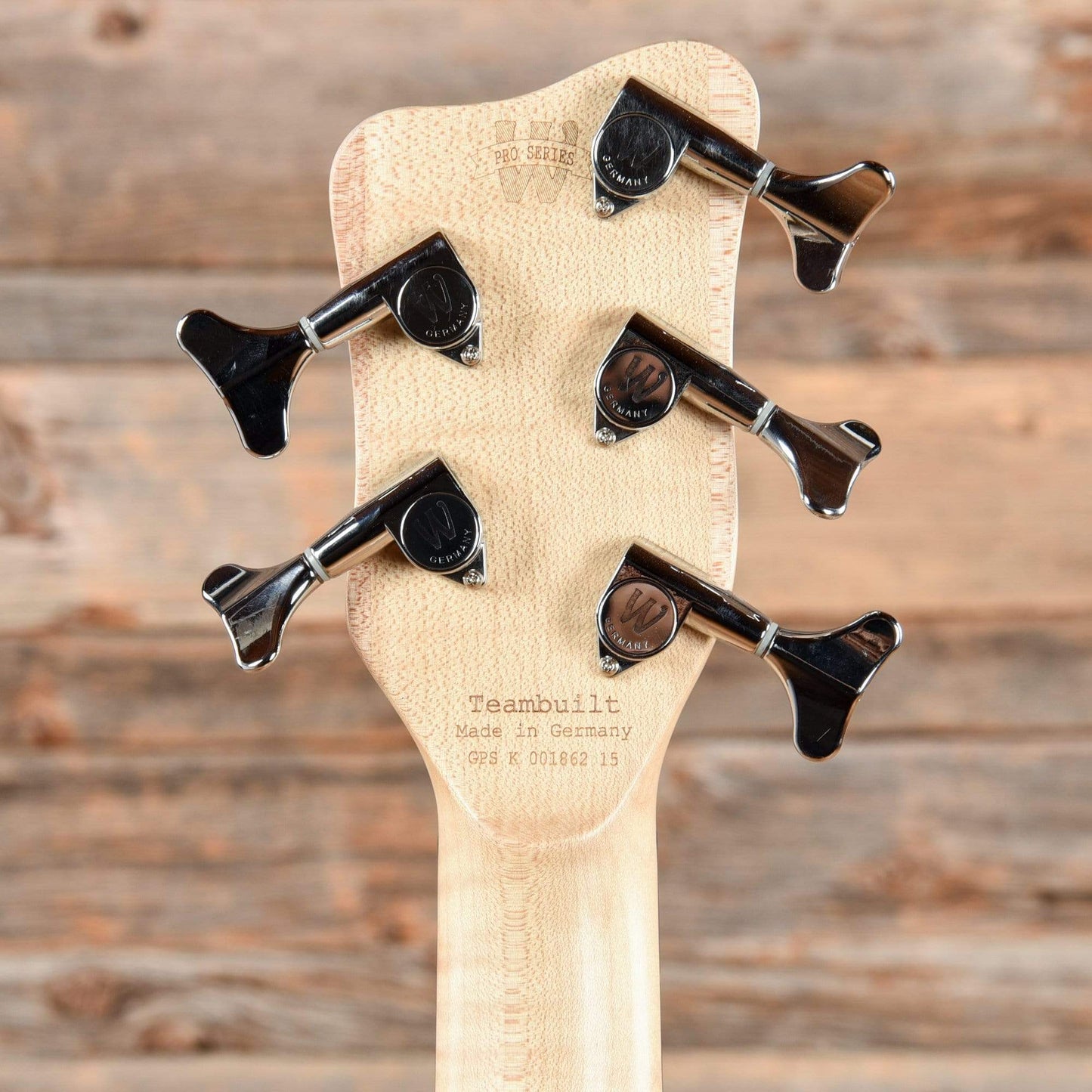 Warwick Pro Series Streamer CV 5 Nirvana Black Transparent Satin 2015 Bass Guitars / 5-String or More