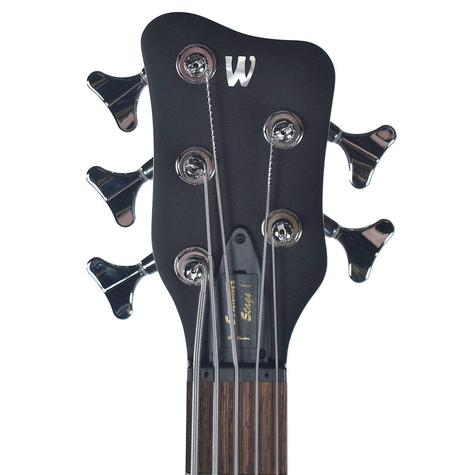 Warwick Pro Series Streamer Stage I 5-String Nirvana Black Transparent Satin Bass Guitars / 5-String or More