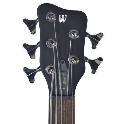 Warwick Pro Series Streamer Stage I 5-String Nirvana Black Transparent Satin Bass Guitars / 5-String or More