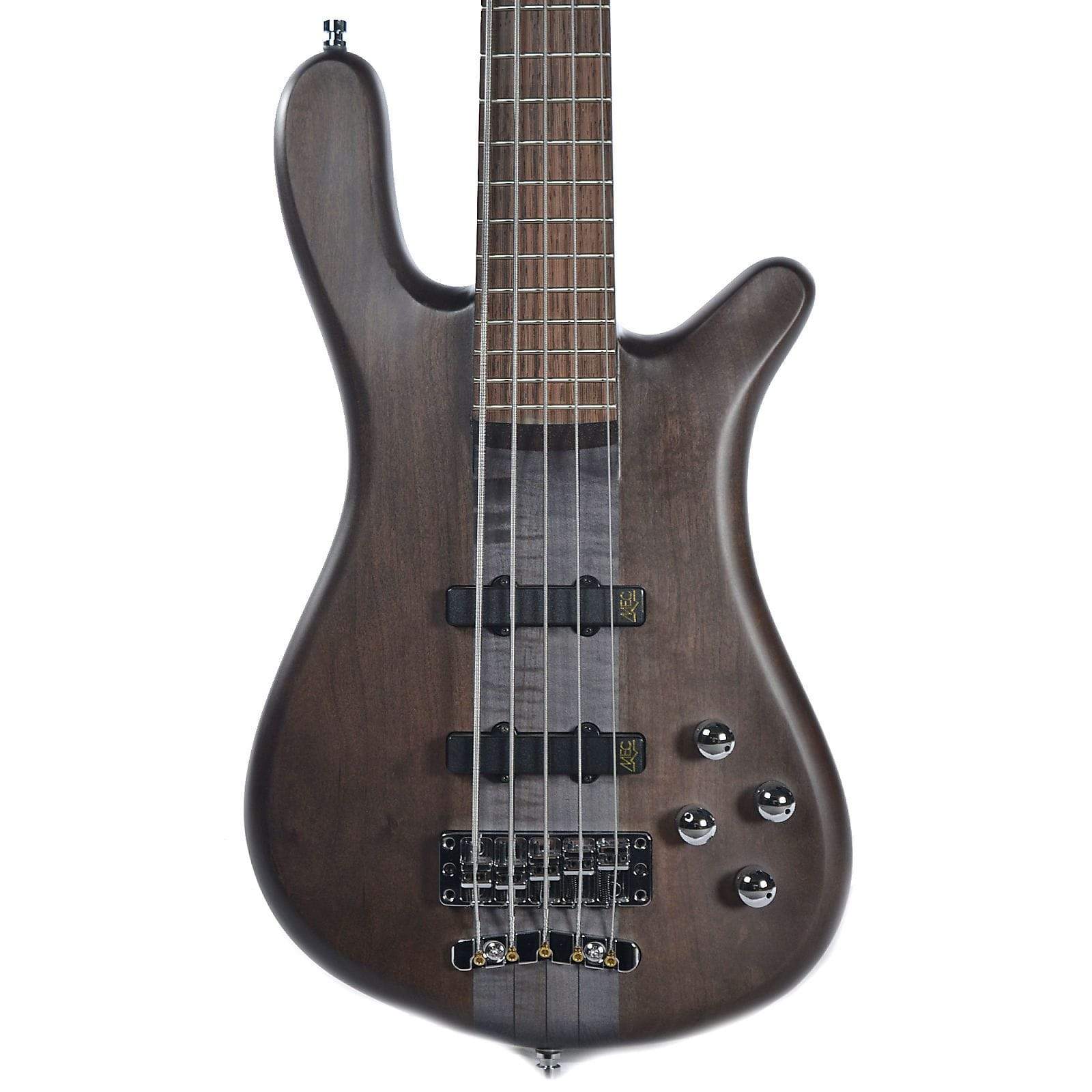 Warwick Pro Series Streamer Stage I 5-String Nirvana Black Transparent Satin Bass Guitars / 5-String or More