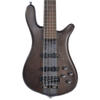 Warwick Pro Series Streamer Stage I 5-String Nirvana Black Transparent Satin Bass Guitars / 5-String or More
