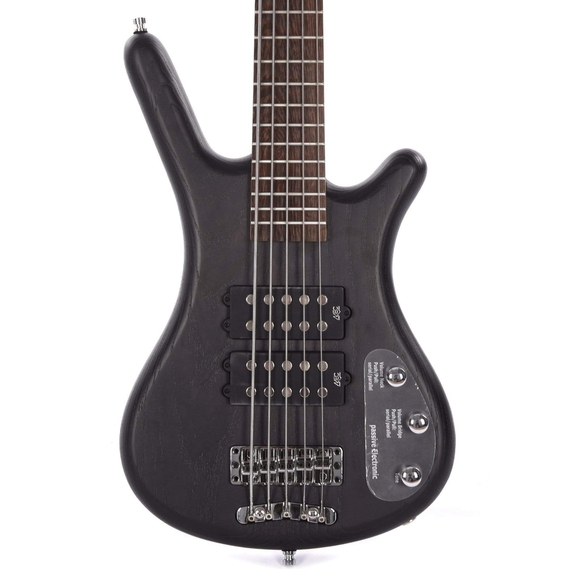 Warwick Rockbass Corvette $$ 5-String Black Oil w/Wenge Fingerboard Bass Guitars / 5-String or More