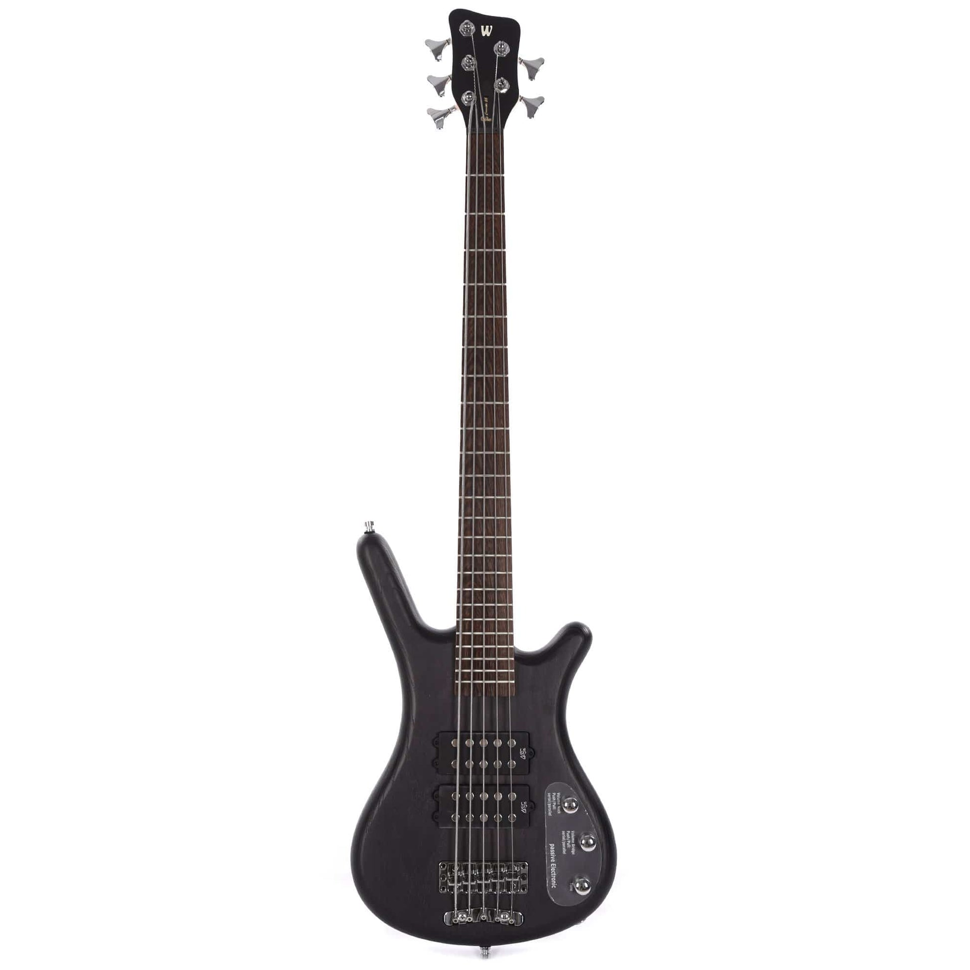 Warwick Rockbass Corvette $$ 5-String Black Oil w/Wenge Fingerboard Bass Guitars / 5-String or More