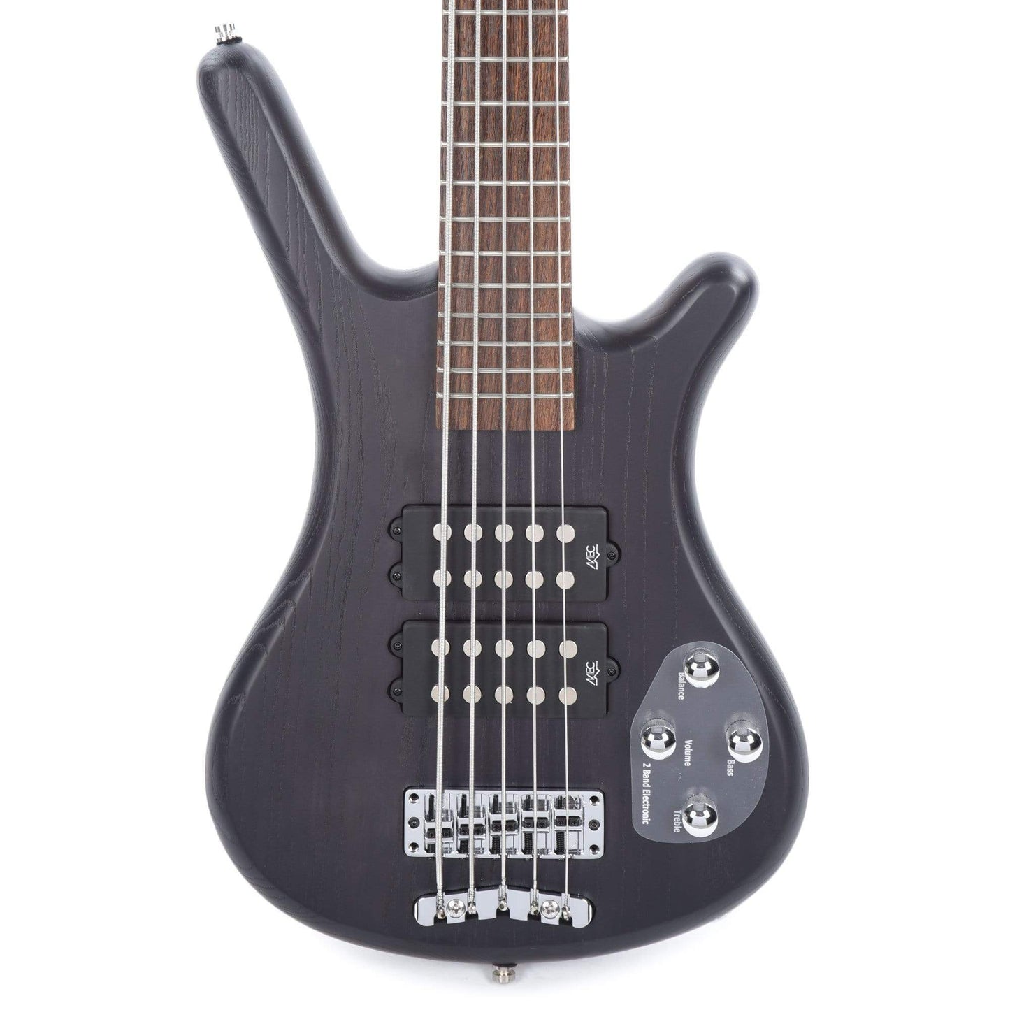 Warwick RockBass Corvette $$ 5-String Nirvana Black Transparent Satin Bass Guitars / 5-String or More