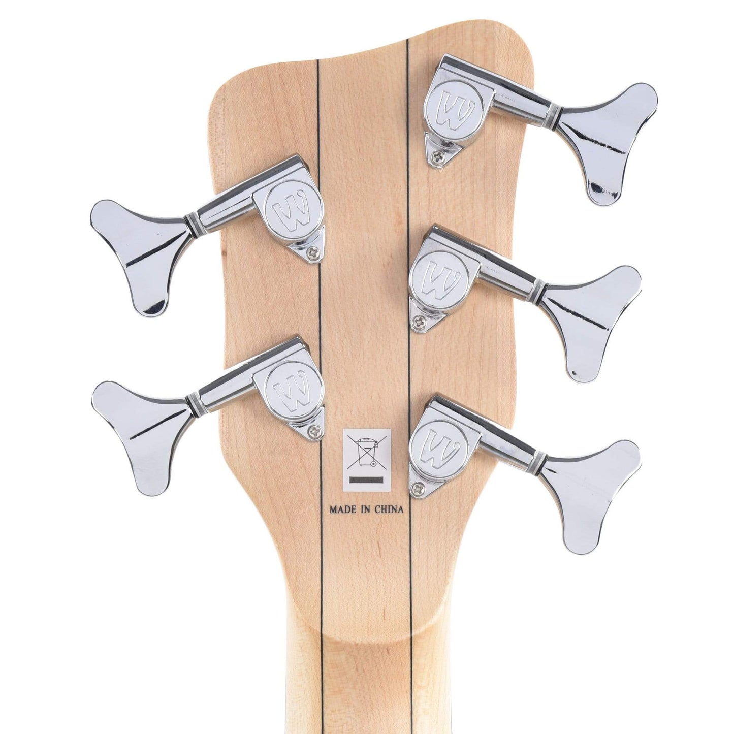 Warwick RockBass Corvette $$ 5-String Nirvana Black Transparent Satin Bass Guitars / 5-String or More