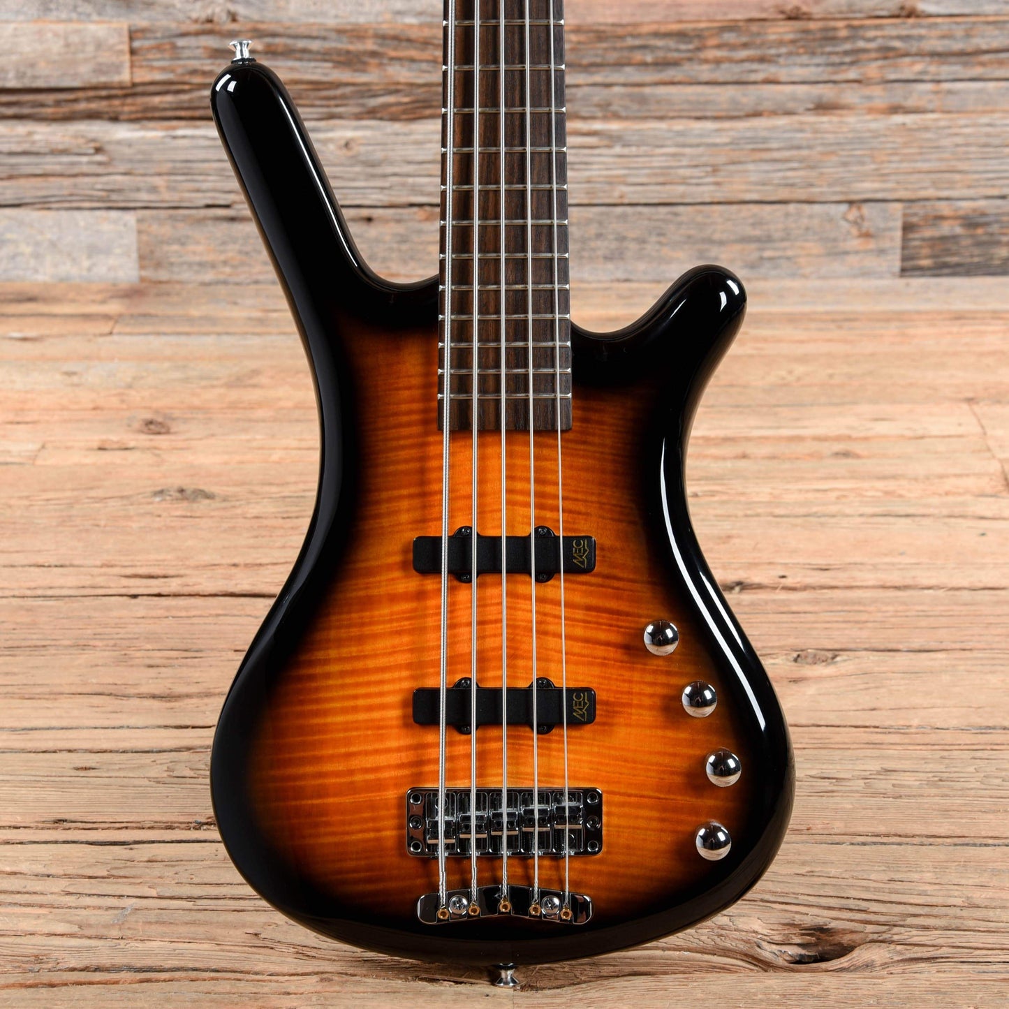 Warwick RockBass Corvette Basic 5 Sunburst 2013 Bass Guitars / 5-String or More