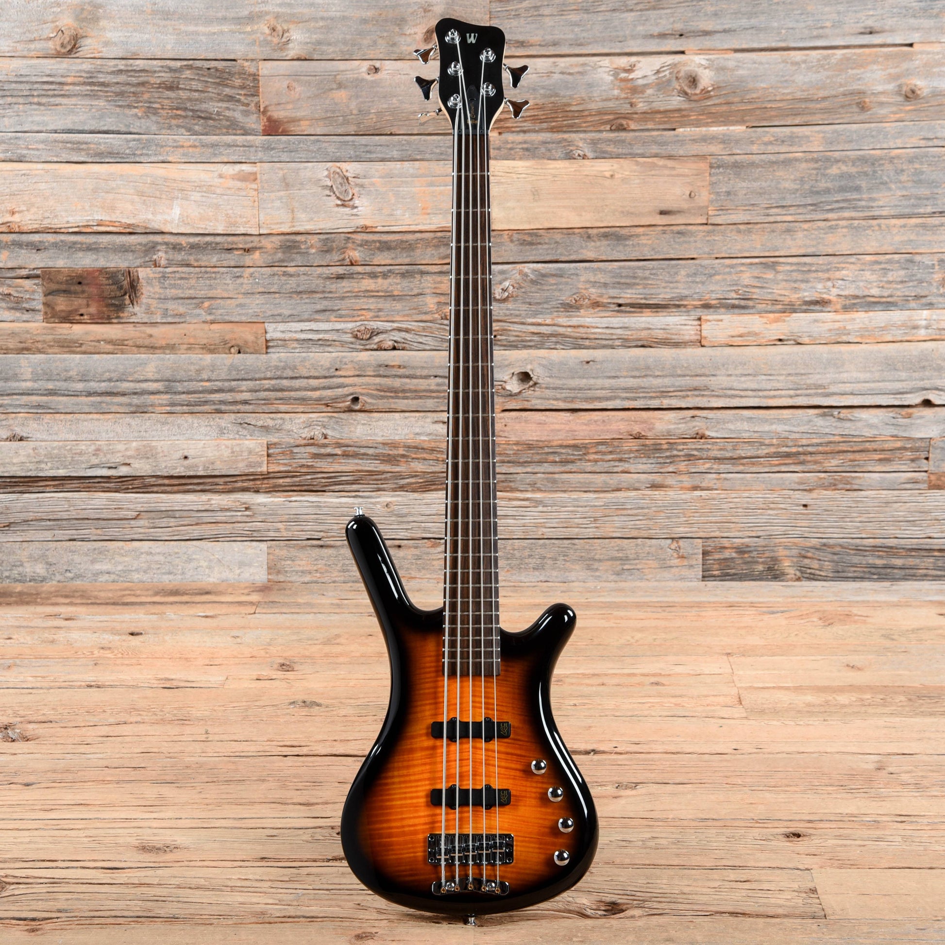 Warwick RockBass Corvette Basic 5 Sunburst 2013 Bass Guitars / 5-String or More