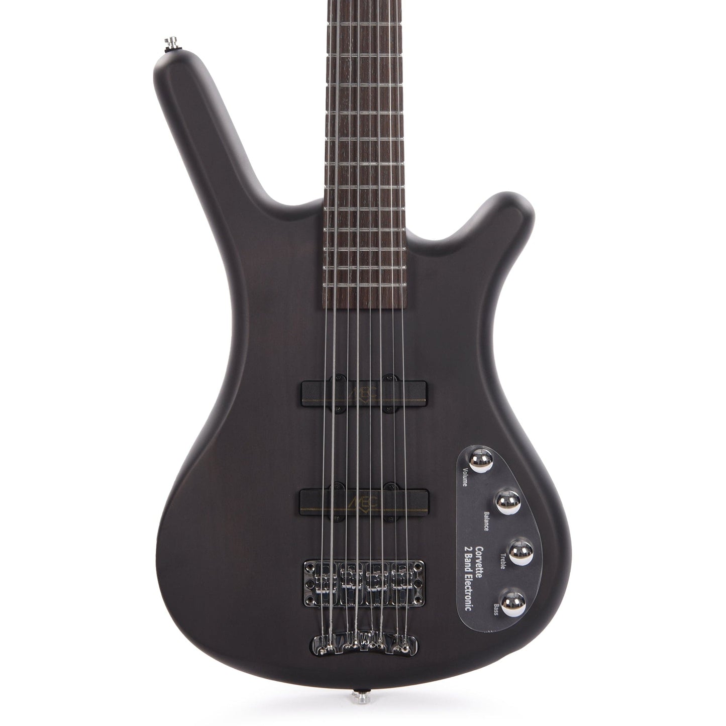 Warwick RockBass Corvette Basic 8-String Nirvana Black Transparent Satin Bass Guitars / 5-String or More
