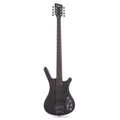 Warwick RockBass Corvette Basic 8-String Nirvana Black Transparent Satin Bass Guitars / 5-String or More