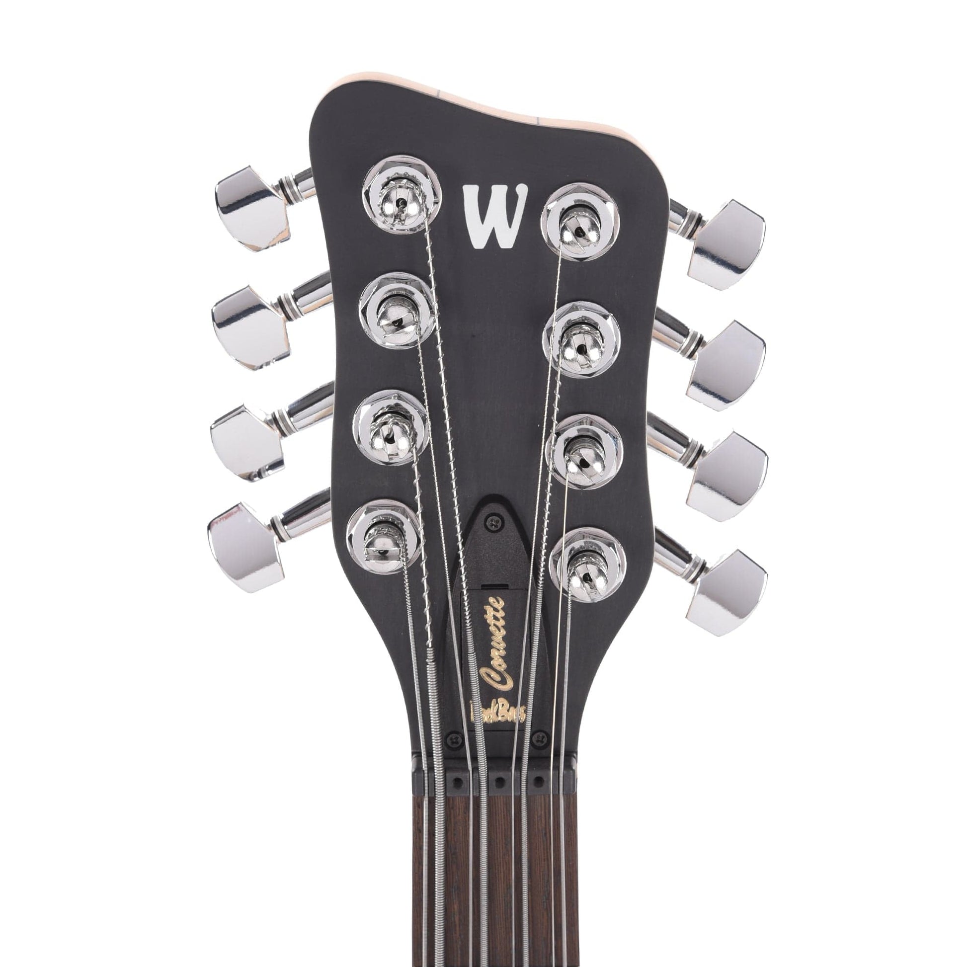 Warwick RockBass Corvette Basic 8-String Nirvana Black Transparent Satin Bass Guitars / 5-String or More