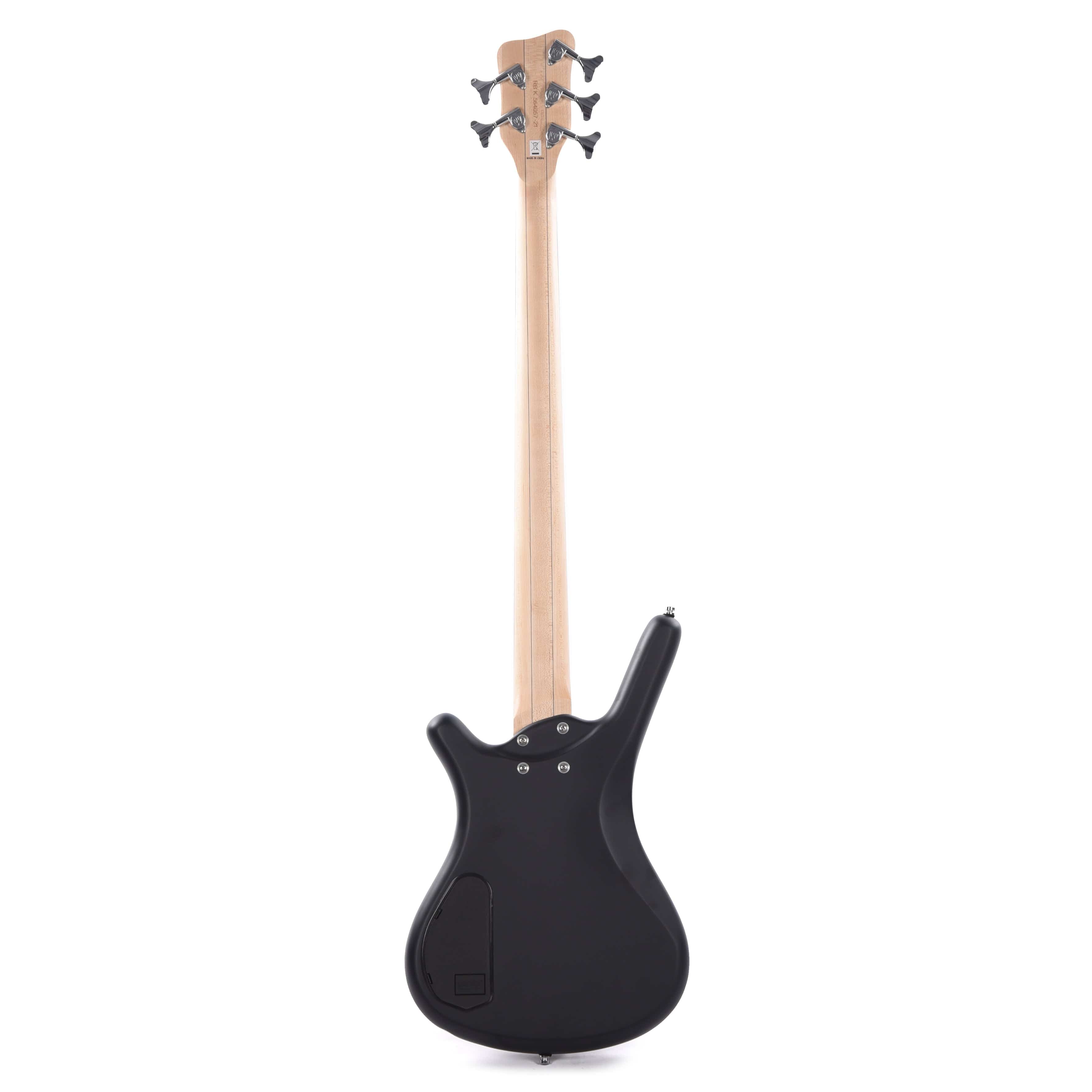 Warwick RockBass Corvette Multiscale 5-String Solid Black Satin Bass Guitars / 5-String or More