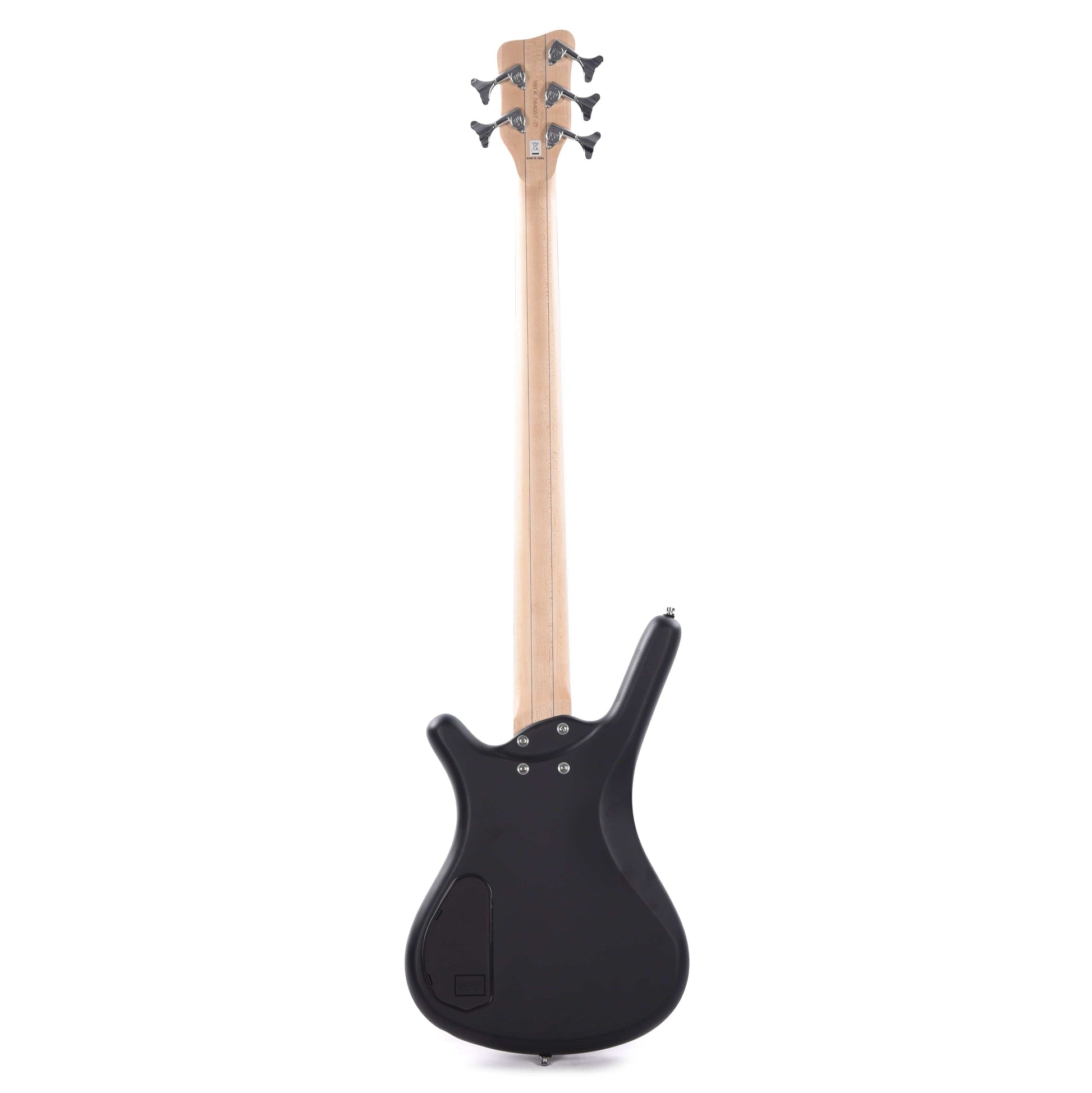 Warwick RockBass Corvette Multiscale 5-String Solid Black Satin Bass Guitars / 5-String or More