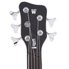 Warwick RockBass Corvette Multiscale 5-String Solid Black Satin Bass Guitars / 5-String or More