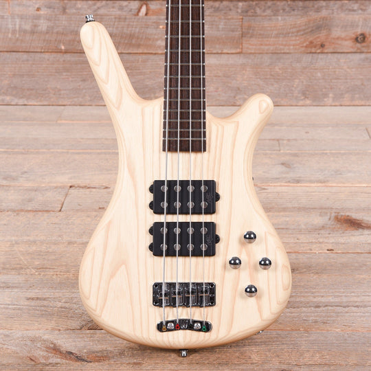 Warwick RockBass Corvette $$ Natural Transparent Satin Bass Guitars / 5-String or More