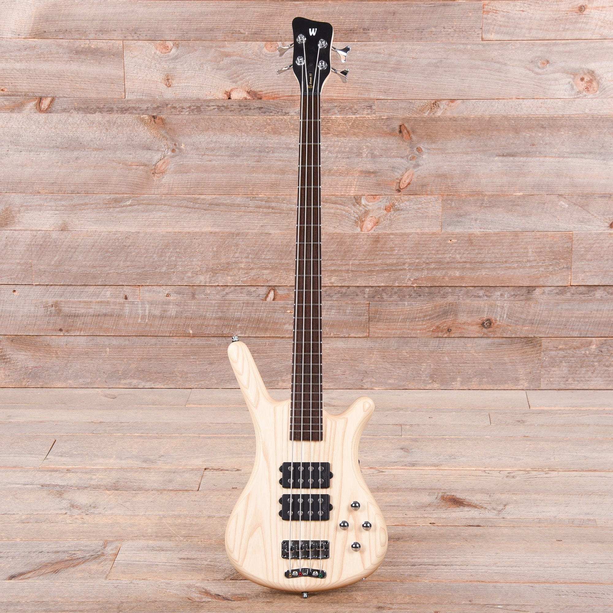 Warwick RockBass Corvette $$ Natural Transparent Satin Bass Guitars / 5-String or More