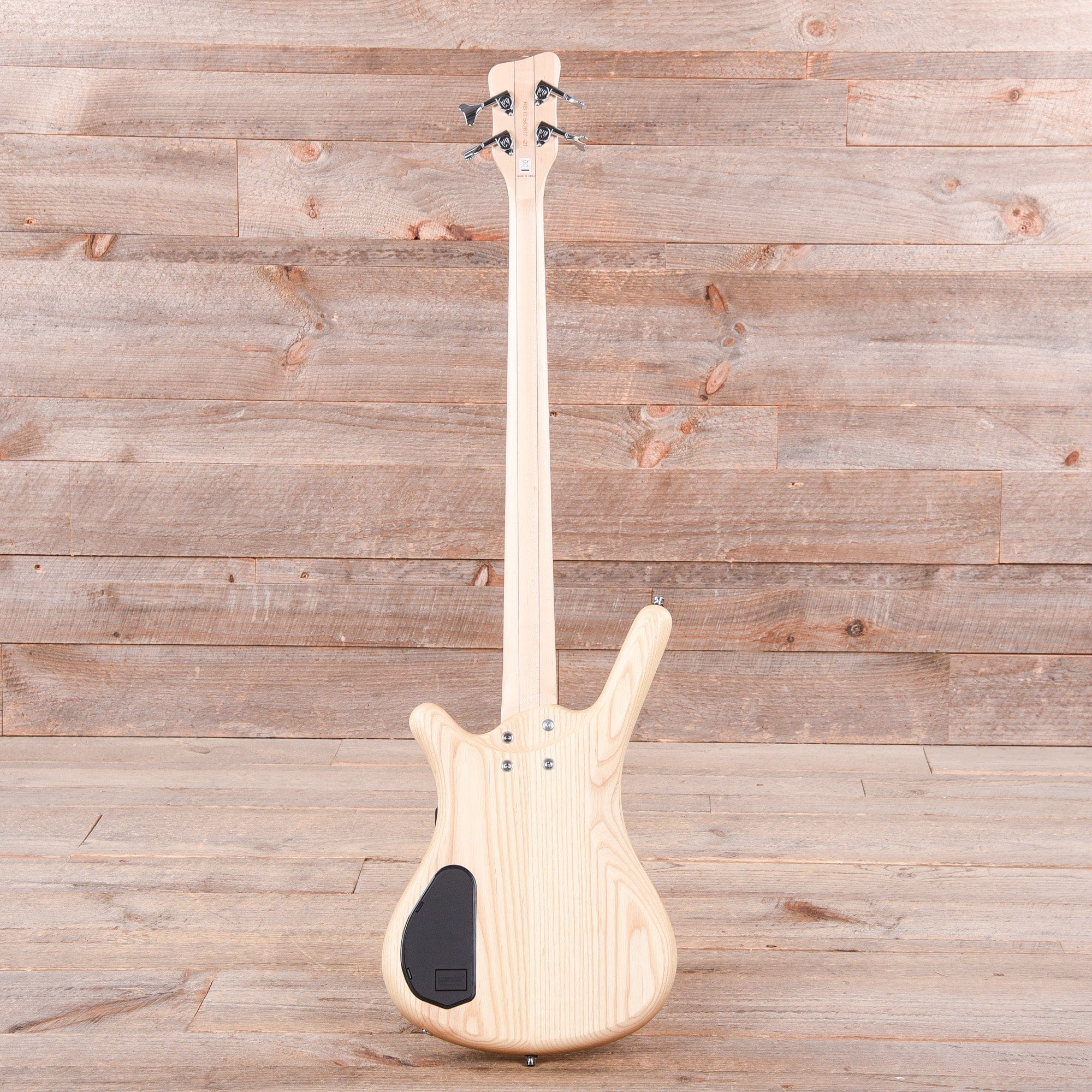 Warwick RockBass Corvette $$ Natural Transparent Satin Bass Guitars / 5-String or More
