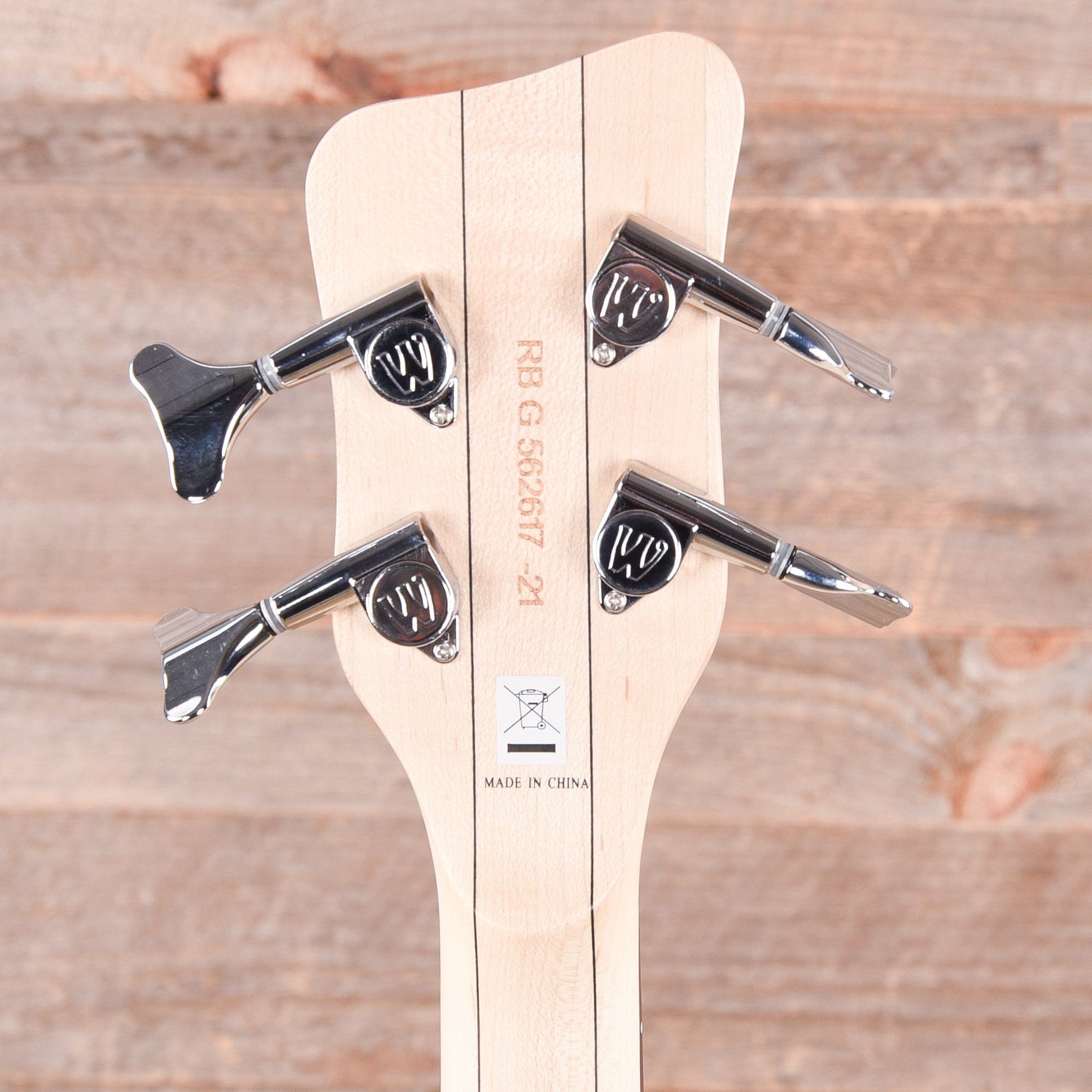 Warwick RockBass Corvette $$ Natural Transparent Satin Bass Guitars / 5-String or More