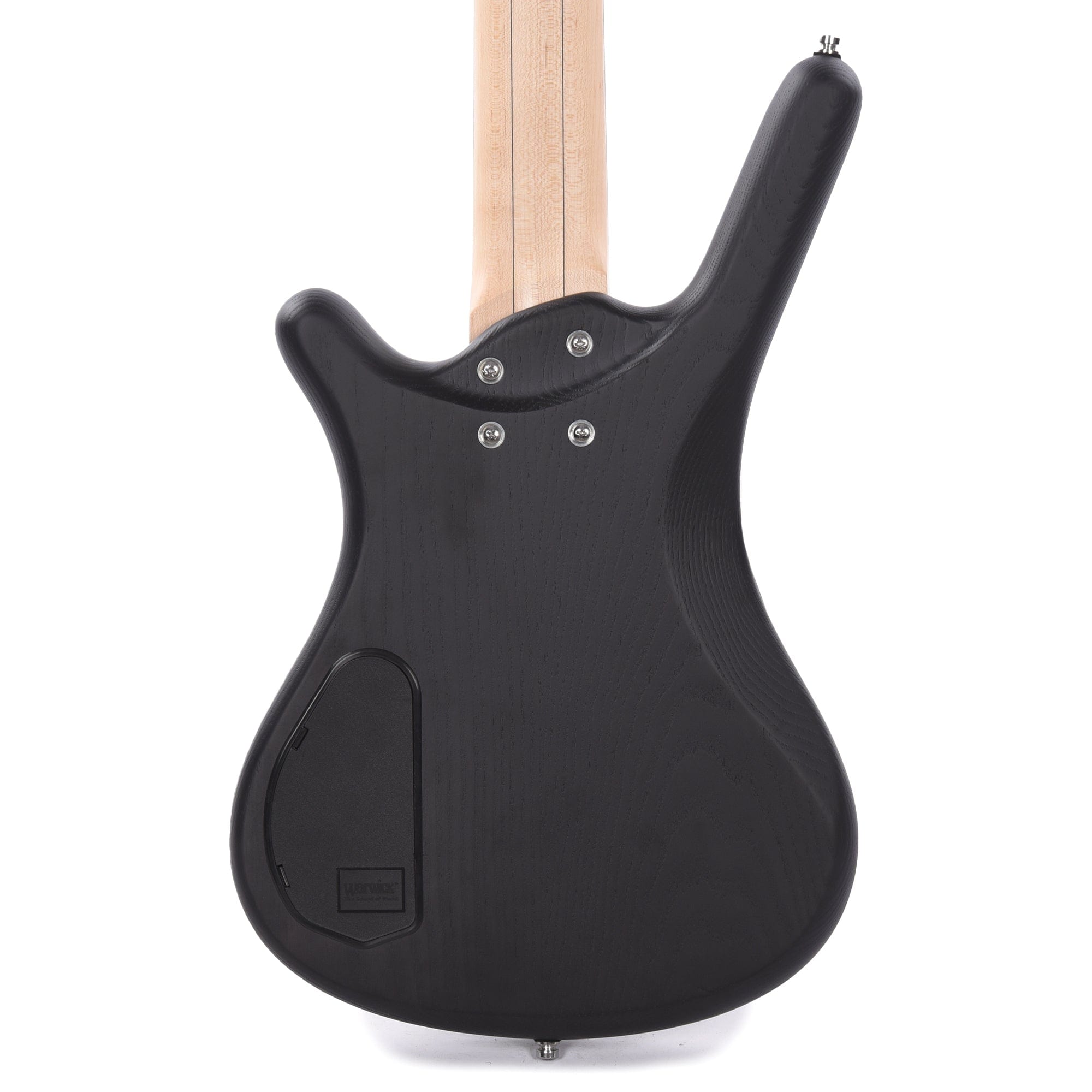 Warwick RockBass Corvette $$ 5-String Nirvana Black Transparent Satin Fretless Bass Guitars / Fretless