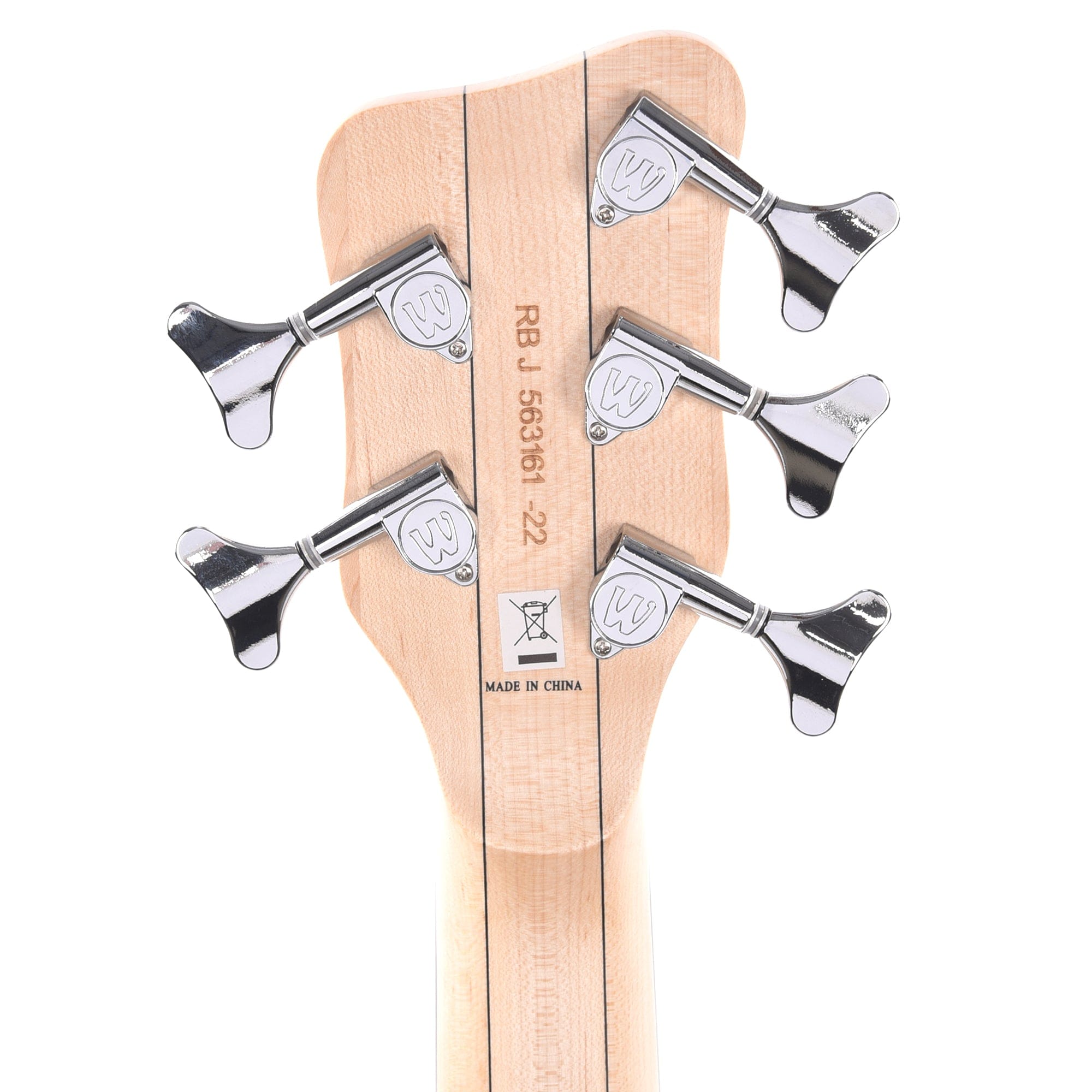 Warwick RockBass Corvette $$ 5-String Nirvana Black Transparent Satin Fretless Bass Guitars / Fretless