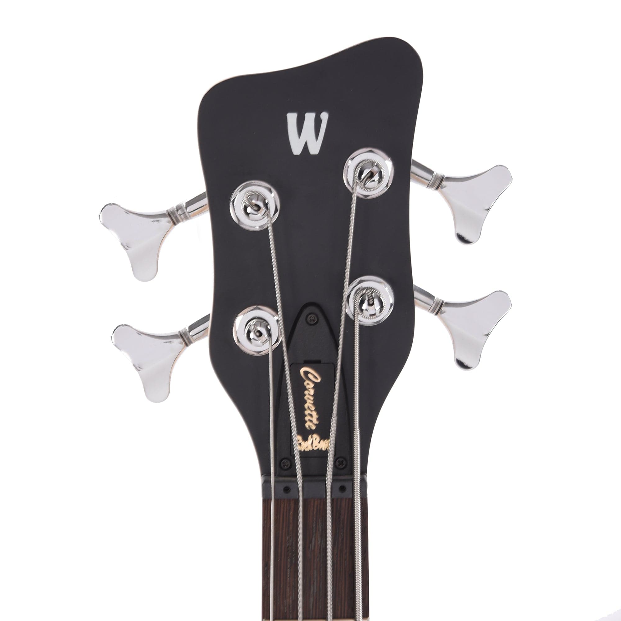 Warwick RockBass Corvette Basic Nirvana Black Transparent Satin LEFTY Bass Guitars / Left-Handed