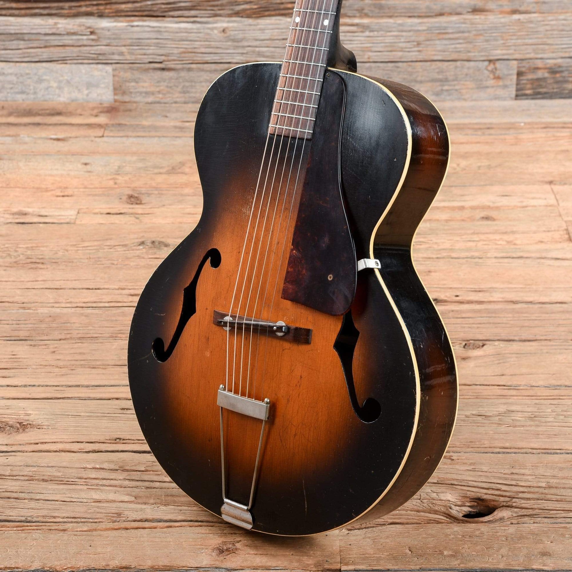 Washburn Model 5242 Collegian Archtop Sunburst 1930s Acoustic Guitars / Archtop