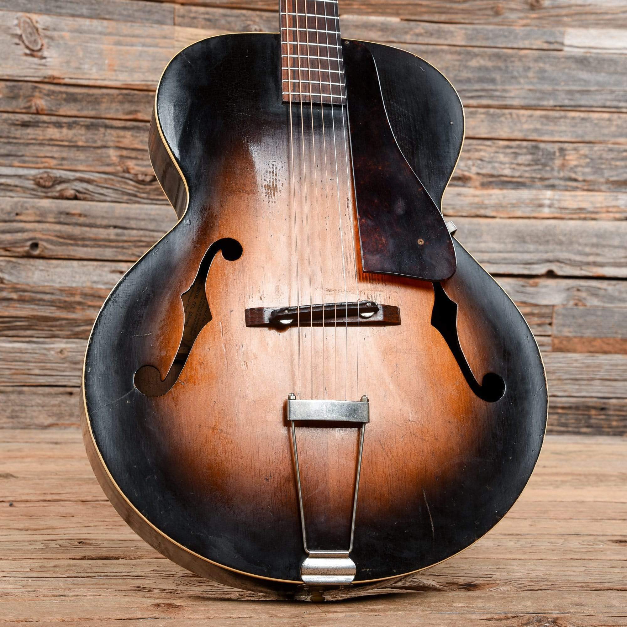 Washburn Model 5242 Collegian Archtop Sunburst 1930s Acoustic Guitars / Archtop