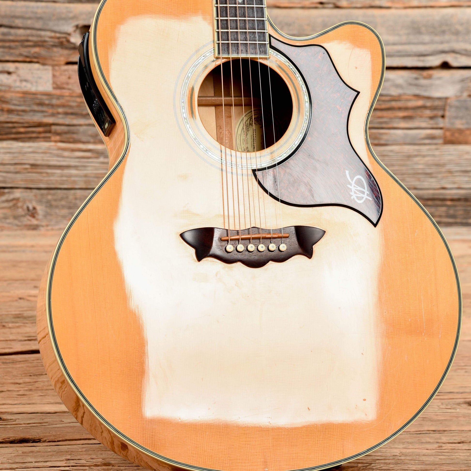 Washburn Cumberland J-28SCE Natural 2001 Acoustic Guitars / Jumbo