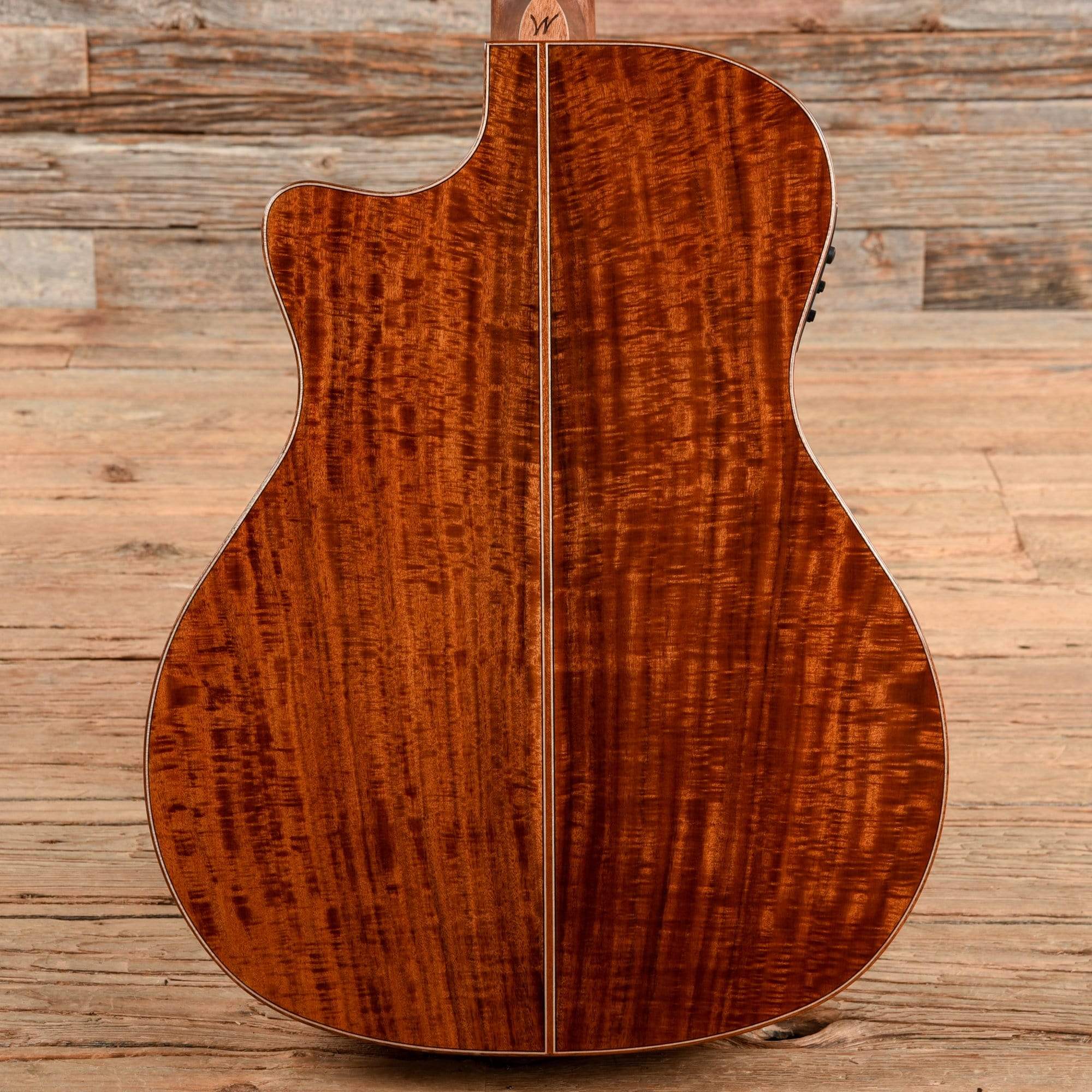 Washburn WCG55CE-O Comfort Series All Koa Electric-Acoustic Guitar Natural 2019 Acoustic Guitars / OM and Auditorium