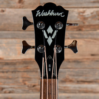 Washburn AB-20 Acoustic/Electric Bass Sunburst Bass Guitars / 5-String or More