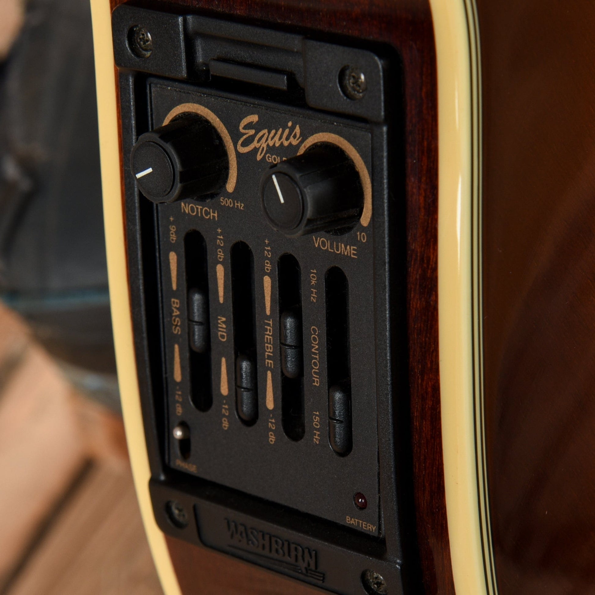 Washburn AB-20 Acoustic/Electric Bass Sunburst Bass Guitars / 5-String or More