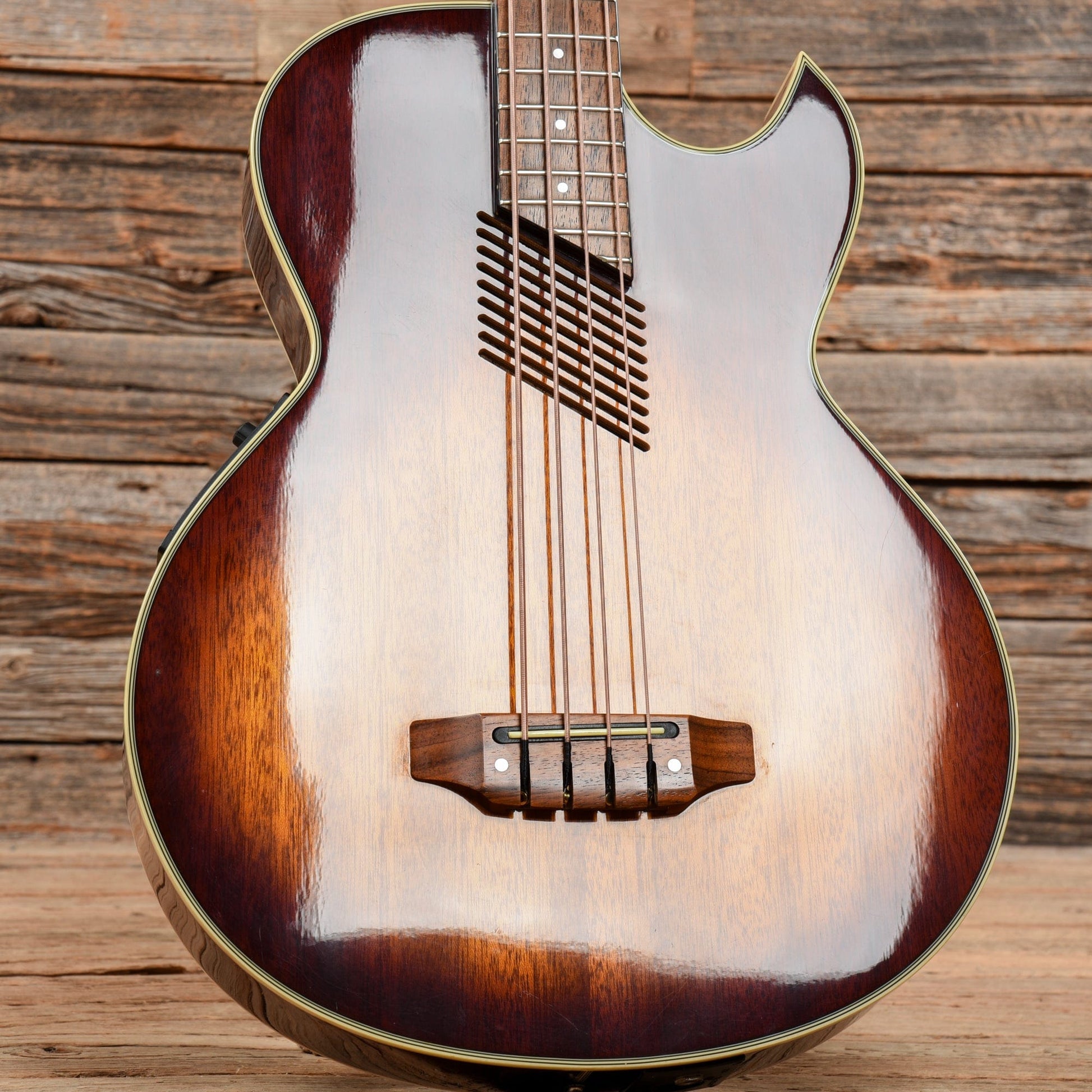 Washburn AB-20 Acoustic/Electric Bass Sunburst Bass Guitars / 5-String or More