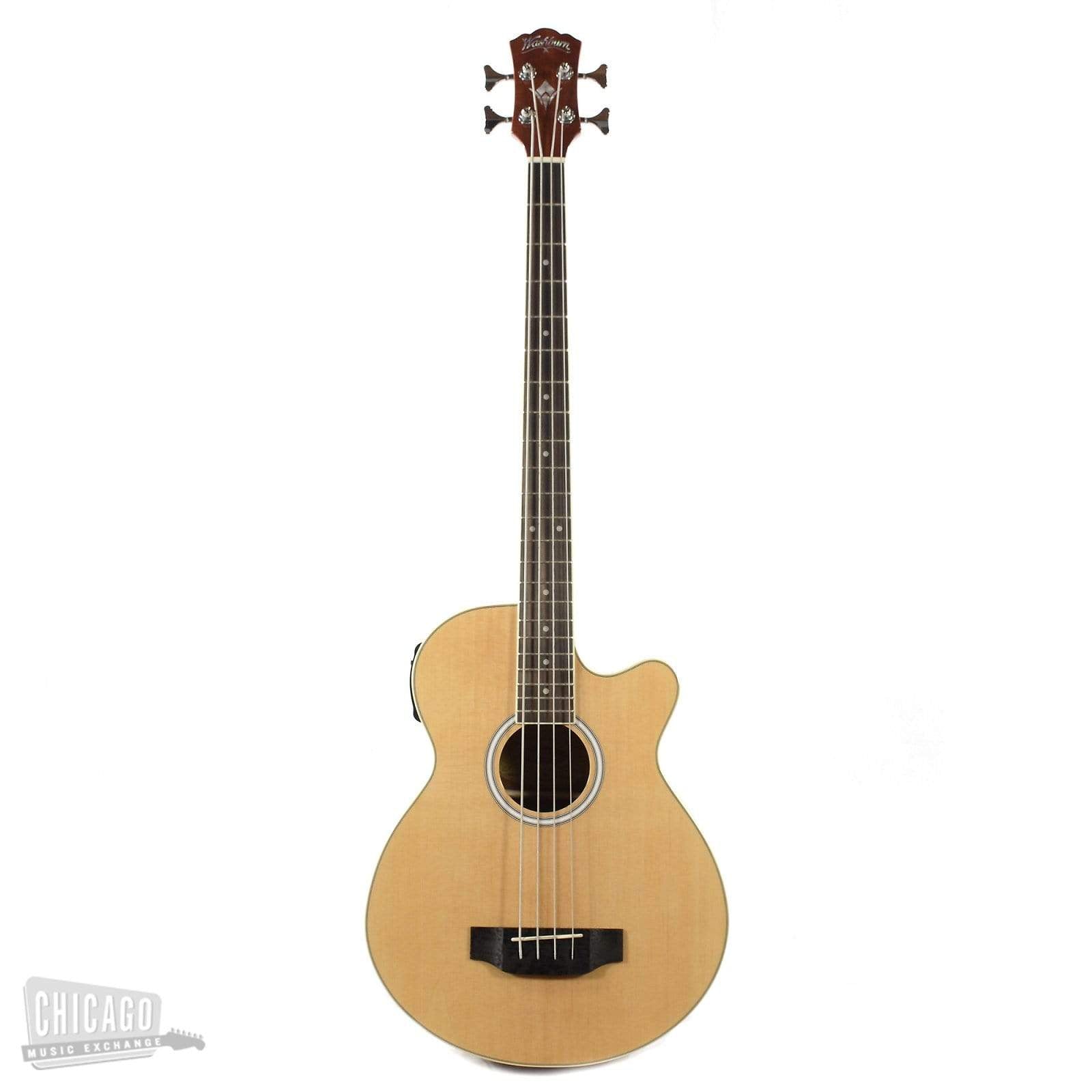 Washburn AB5K Acoustic Bass Natural Bass Guitars / Acoustic Bass Guitars