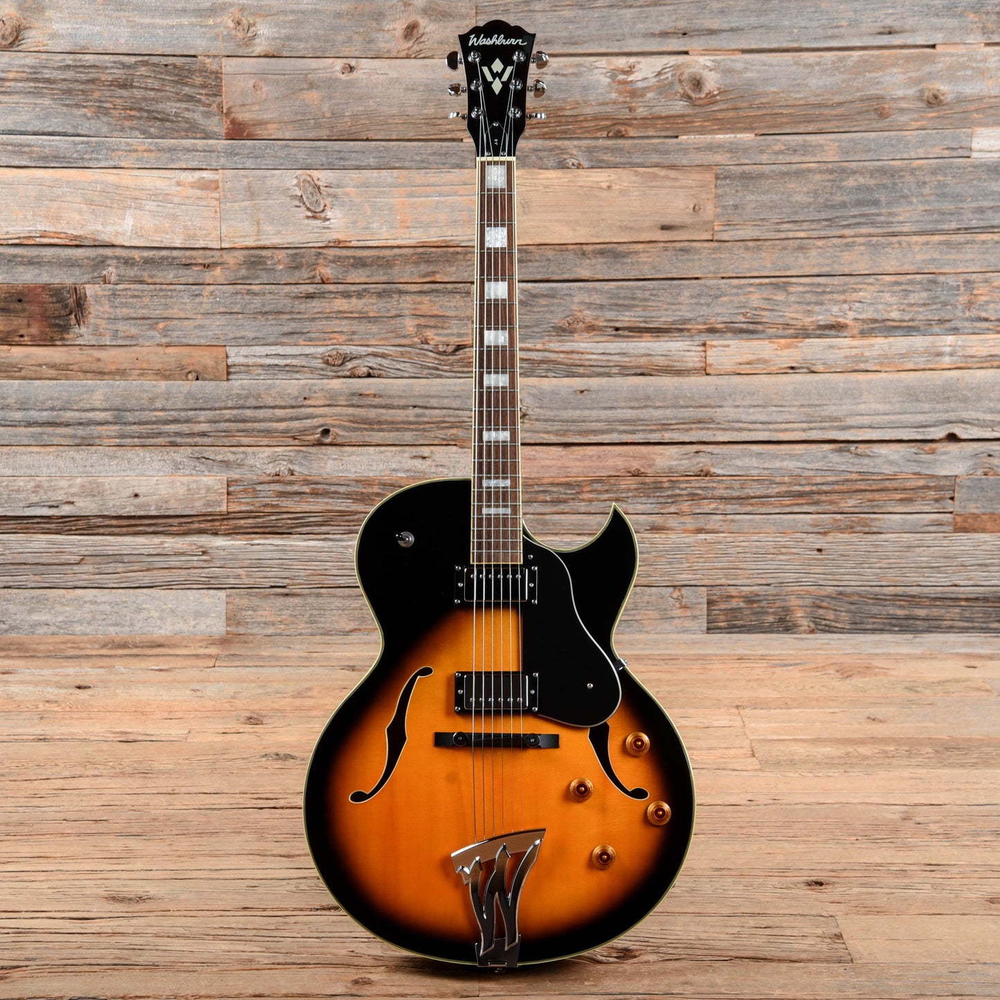 Washburn J-3/TS Sunburst 2006 Electric Guitars / Hollow Body