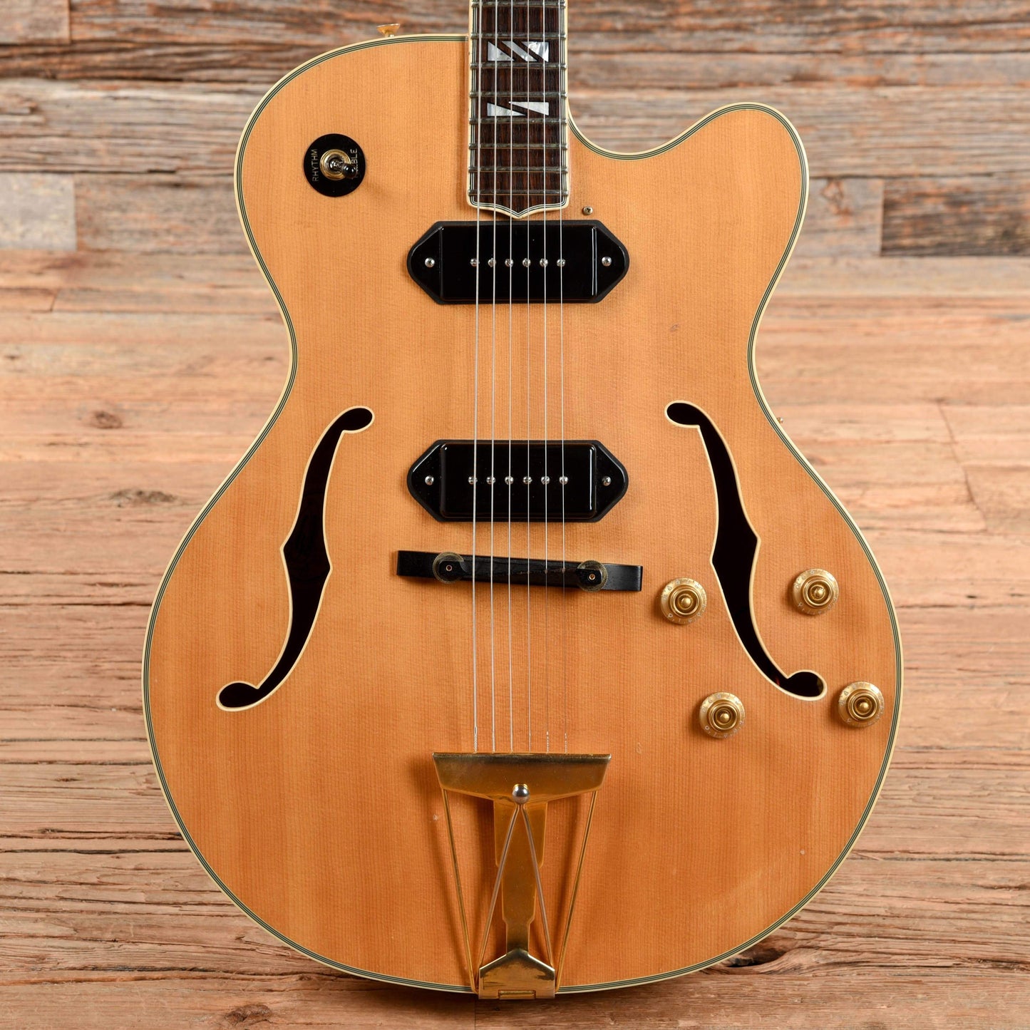 Washburn J-6 Hollow Body Natural 1993 Electric Guitars / Hollow Body